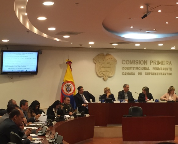 El ICA presente en  audiencia pública: “Prevención, Control y Sanción del Contrabando”.