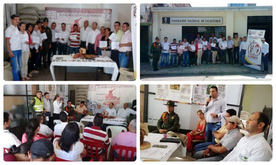 Agricultores de Santander certificaron sus predios de cacao en Buenas Prácticas Agrícolas. Agricultores de Santander certificaron sus predios de cacao en Buenas Prácticas Agrícolas.