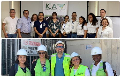 El ICA trabaja con USDA-FAST y la Universidad de Texas, Tech, en puertos y aeropuertos de Colombia El ICA trabaja con USDA-FAST y la Universidad de Texas, Tech, en puertos y aeropuertos de Colombia