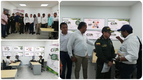 Inauguran puesto de mando unificado del CIIIP en las instalaciones del ICA, en La Guajira.