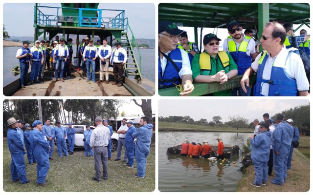 La Organización Mundial de Sanidad Animal, OIE, visitó predios de producción acuícola en el Huila La Organización Mundial de Sanidad Animal, OIE, visitó predios de producción acuícola en el Huila