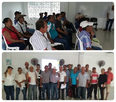 Productores de leche en el Atlántico se capacitan en higiene y seguridad en el ordeño. Productores de leche en el Atlántico se capacitan en higiene y seguridad en el ordeño.