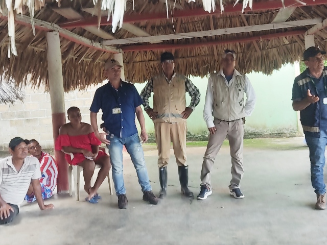 Socialización con pequeños productores de Sucre. 