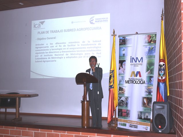 El ICA y el Instituto Nacional de Metrología, organizaron seminario para integrantes de la Subred Agropecuaria de Metrología