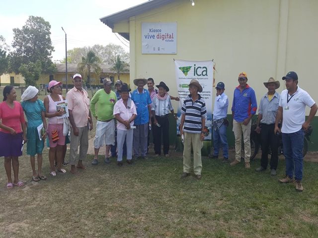El ICA capacita productores agropecuarios de Vichada para prevenir enfermedades de control oficial