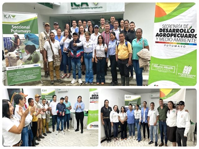 Capacitación productores de sacha inchi en el Putumayo