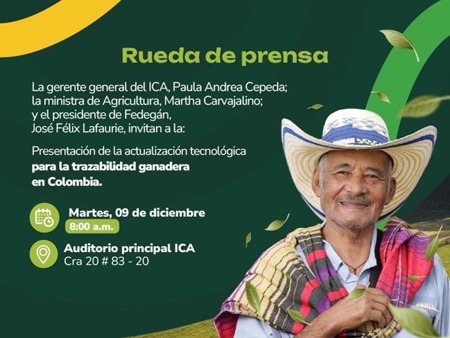 Invitación rueda de prensa.