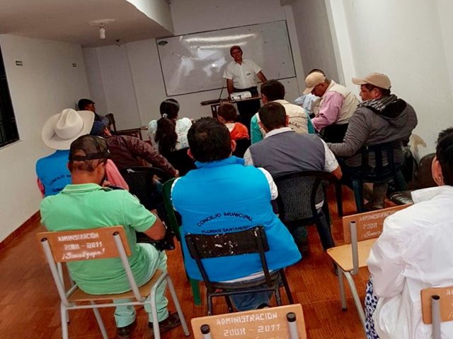 En Santander, el ICA realizó capacitación sobre enfermedades del cacao 