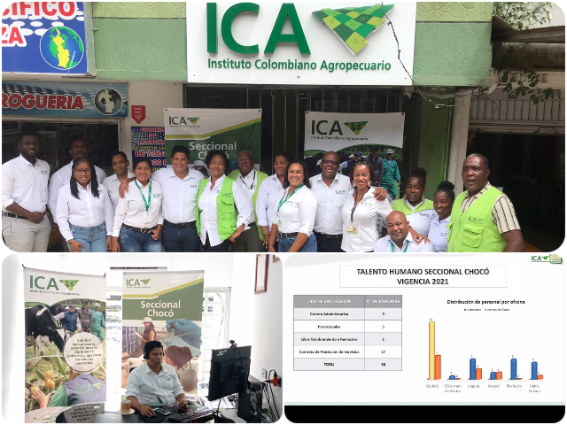 En el Chocó, el ICA rindió cuentas sobre el trabajo realizado en el 2021 para fortalecer el sector agropecuario