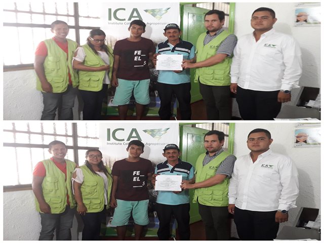 Entrega de certificados.