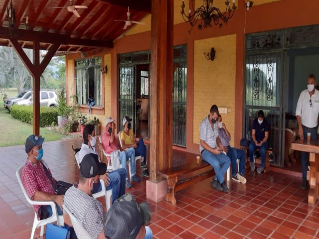 Socialización ganaderos en Cesar.