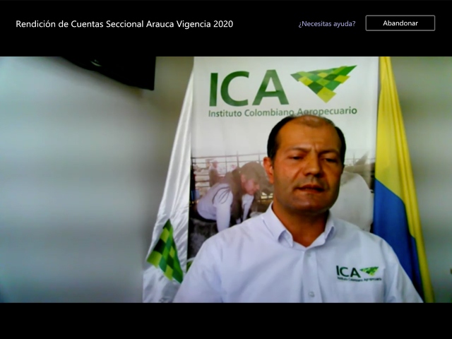 El ICA en Arauca dio a conocer los resultados de su gestión en el 2020