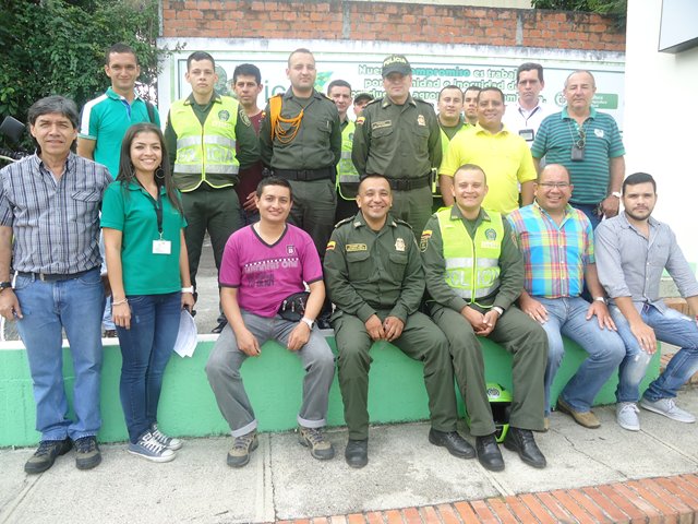 El ICA  socializa sistemas de movilización con la Policía Nacional en el Tolima