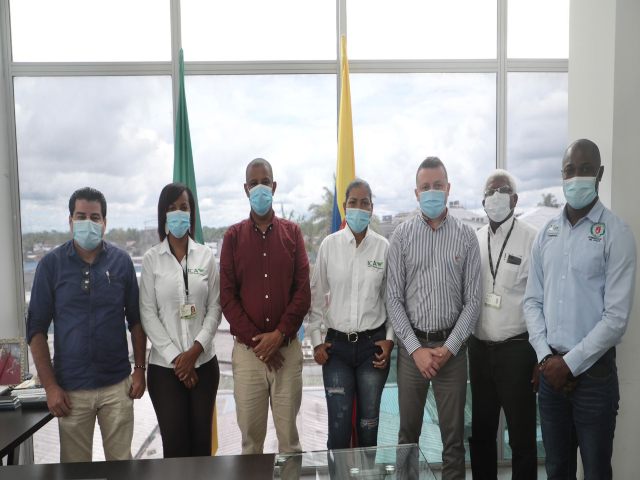 Reunión entre la Gobernación del Chocó y el ICA