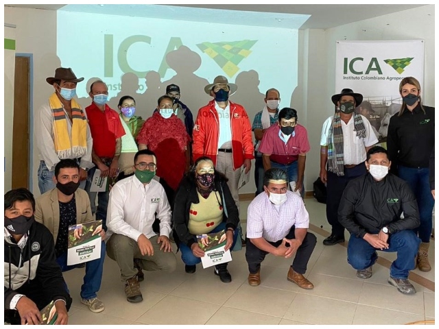 Productores de El Calvario y San Juanito, Meta, se capacitan en buenas prácticas agropecuarias 