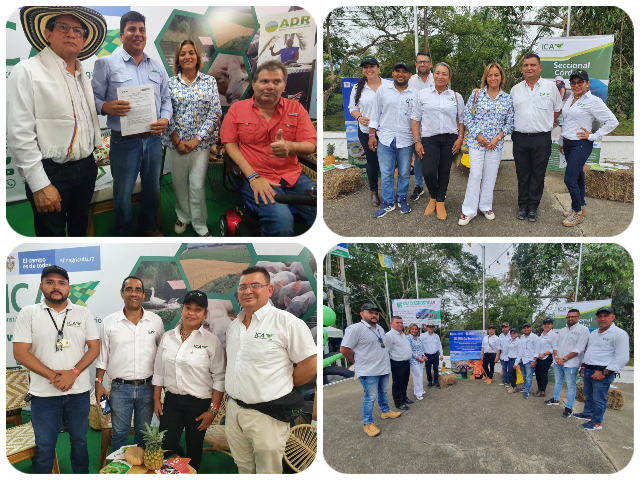 Presentes en la Feria Nacional  Ganadera 