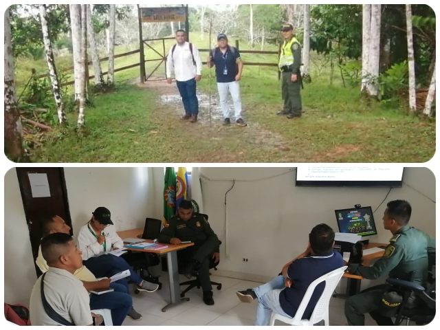 Mesa de trabajo conjunta en Puerto Nariño, Amazonas