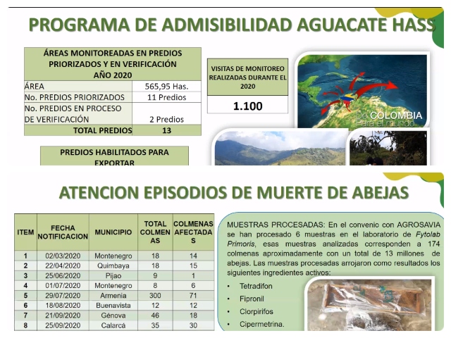 En el Quindío, ICA, gremios y productores unidos por la producción del departamento