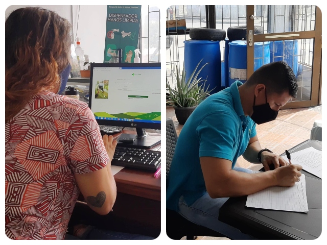 Participantes en el taller.   