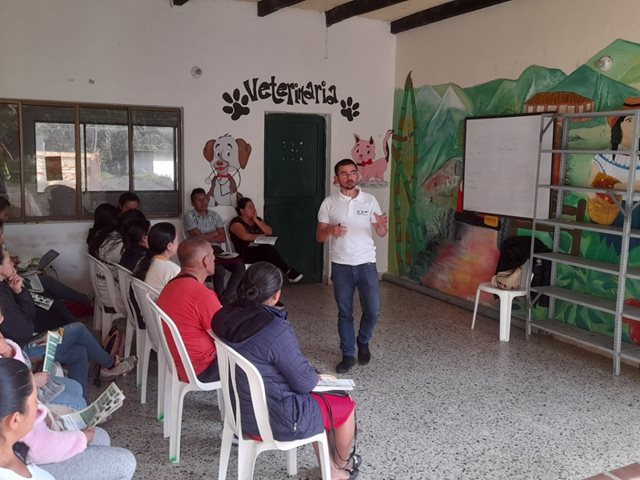 Socialización estrategia de extensión agropecuaria en Nariño.