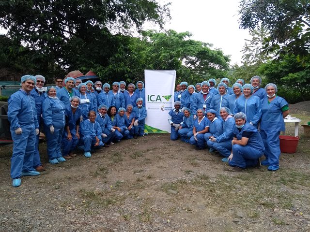 ICA capacitó a responsables del programa sanitario de especies acuícolas del país