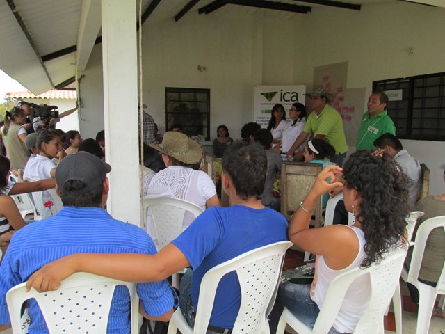 En Boyacá, el ICA continúa capacitando a instructores del SENA en buenas prácticas 
