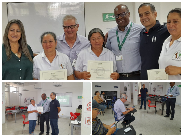 Entrega de certificados