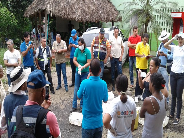 El ICA en asocio con entidades ambientales realizó brigada de capacitación, en control y erradicación del caracol gigante africano en Santa Marta