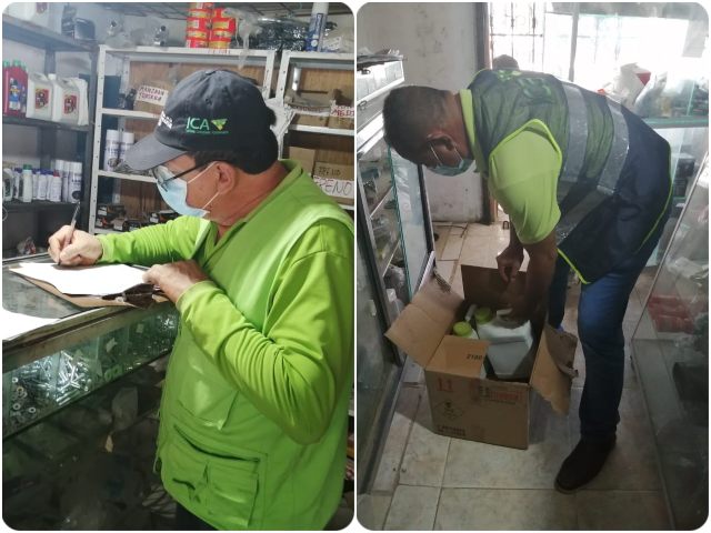 En Atlántico, el ICA realizó el sellamiento de productos agrícolas que no cumplían con la normatividad