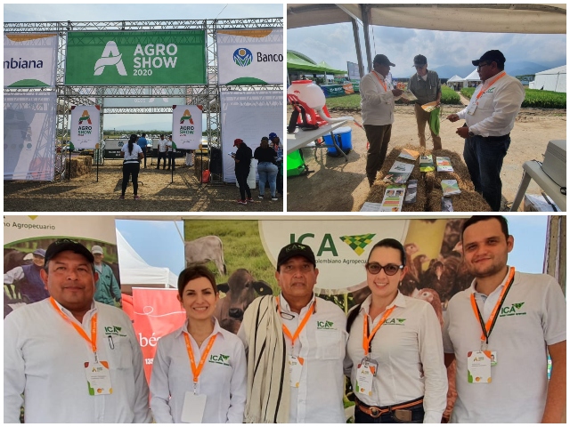 La autoridad sanitaria y fitosanitaria de Colombia, presente en Agroshow Pajonales 2020