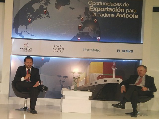El ICA participó en el Foro “Oportunidades de exportación para la cadena avícola” organizado por el diario económico Portafolio