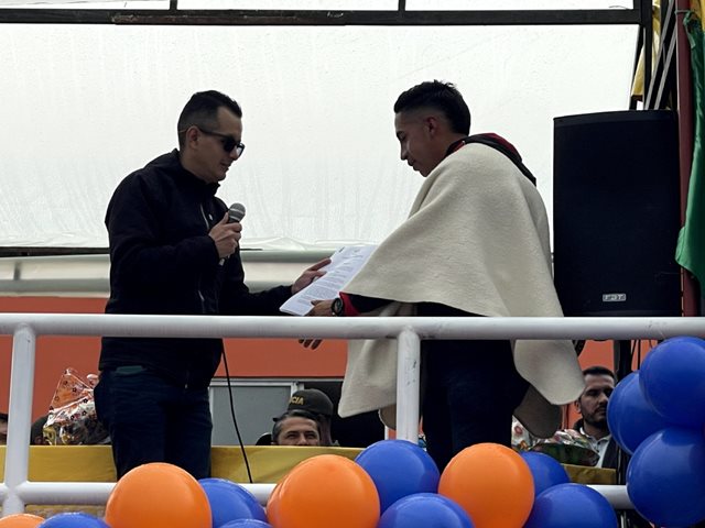 Mercado de Ganado del municipio de Iles Nariño. 