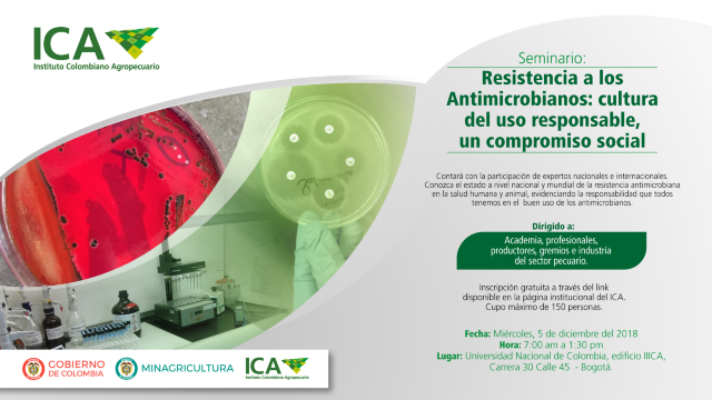 El ICA invita al taller en uso responsable de los medicamentos veterinarios