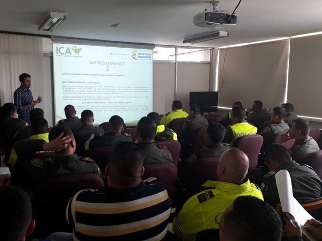 El ICA realizó jornada de educomunicación a miembros de la Dirección Nacional de Escuelas de la Policía Nacional