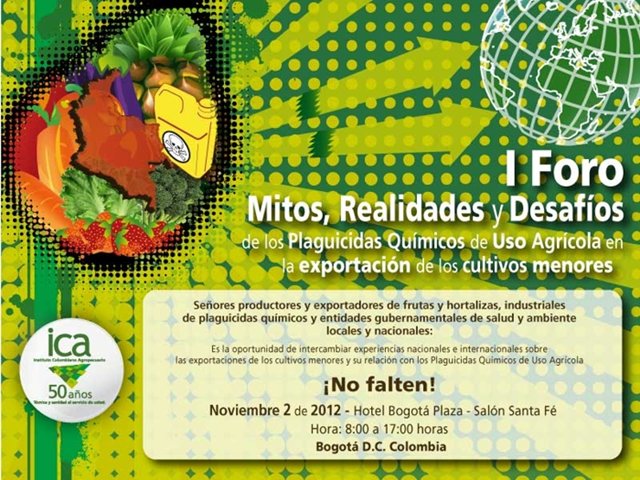 Expertos analizan la importancia de los plaguicidas químicos en los cultivos menores