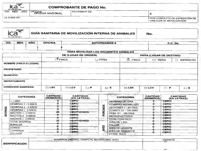 El ICA inicia expedición de guías sanitarias de movilización interna en los municipios de Sevilla y Caicedonia