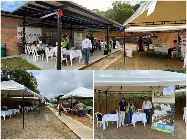 Feria de bienes y servicios agroindustriales. 