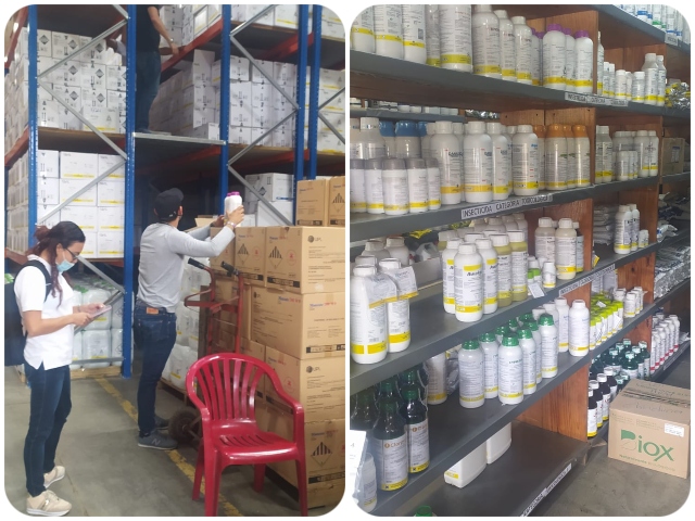 El ICA selló 1406,5 litros de Fipronil en Risaralda