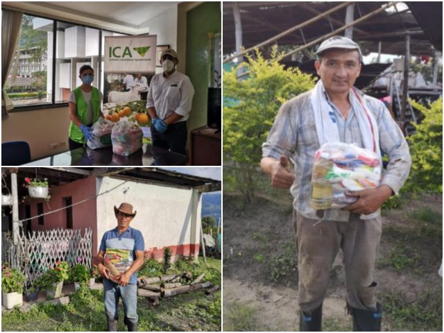 Familias campesinas se beneficiaron de las donaciones realizadas por los tolimenses