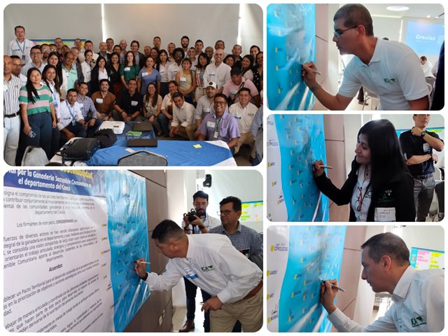 En Cauca, el ICA participa activamente en la iniciativa territorial de Ganadería Sostenible Comunitaria