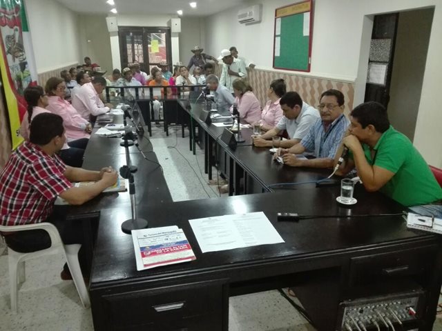 Concejo de Sampués invitó al ICA a socializar los proyectos que ejecuta en beneficio del agro sucreño