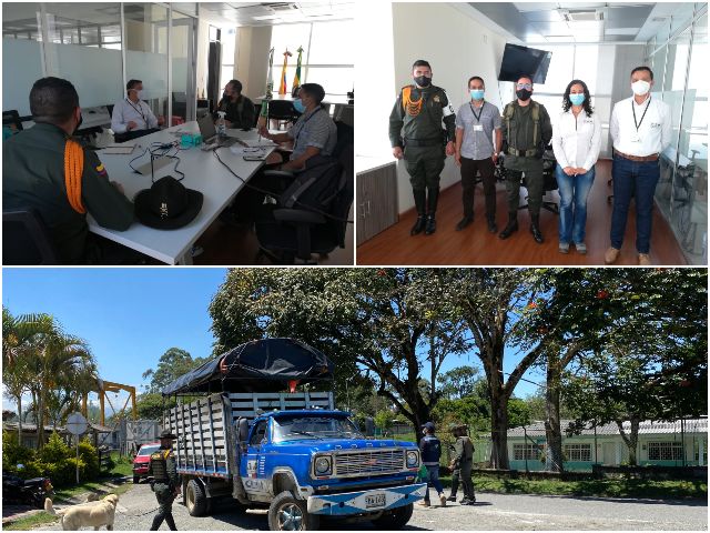 Trabajo en equipo con la Policía del Cauca, contribuye con la sanidad animal del departamento 