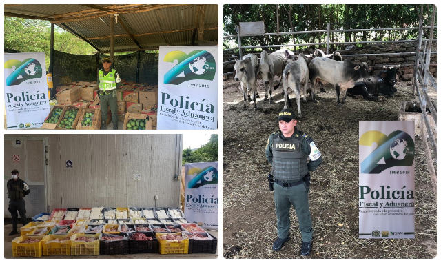 Acciones contra la ilegalidad y el contrabando dejó más de $100 millones incautados en productos agropecuarios 