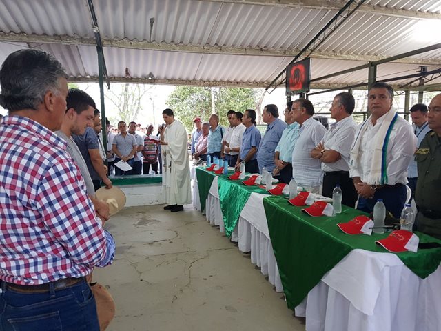 Gerente general del ICA participa en la inauguración de la subasta ganadera de Sabanalarga, Atlántico