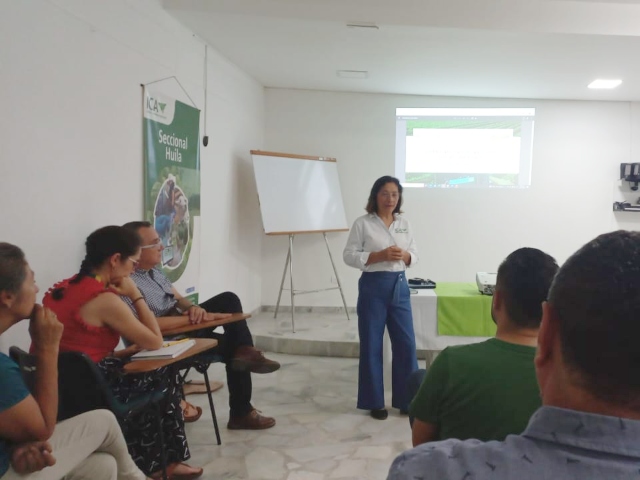 En el Huila, el ICA se articula con instituciones del sector para dar acciones a la extensión agropecuaria para la reforma agraria integral 