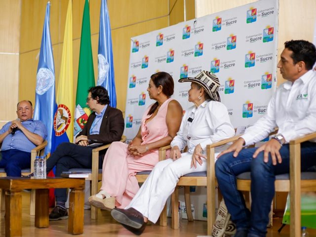 Panel sobre seguridad alimentaria en Sincelejo.