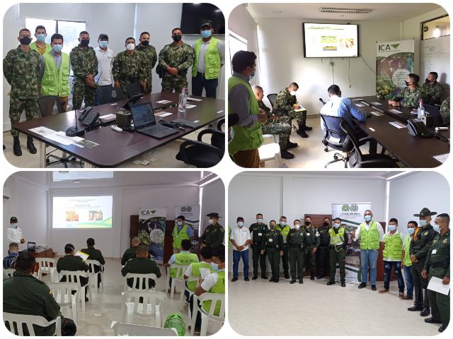 El ICA en Vaupés realizó evento de educomunicación con las fuerzas militares del departamento