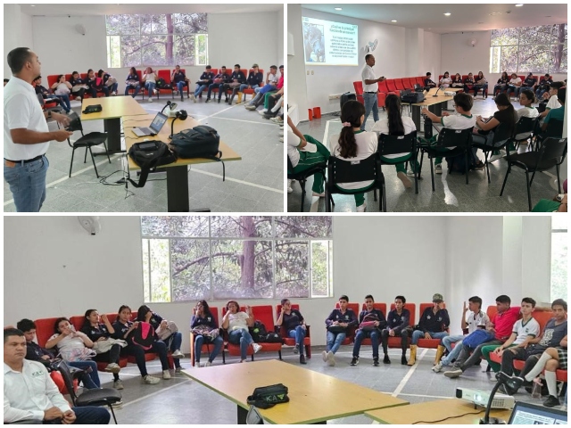 El ICA socializó la importancia de los sensores epidemiológicos a estudiantes de Tame, Arauca