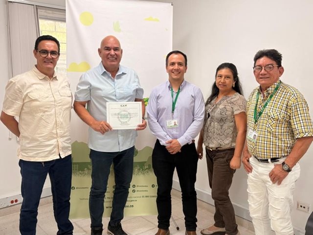 Entrega certificado BPA.