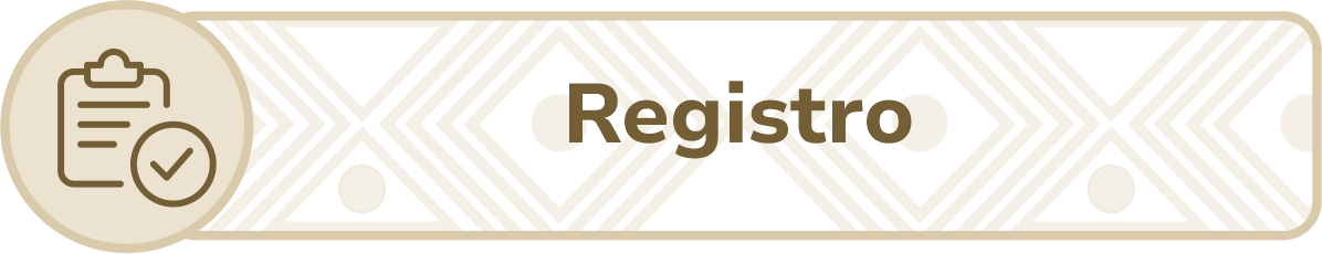 Botón Registro